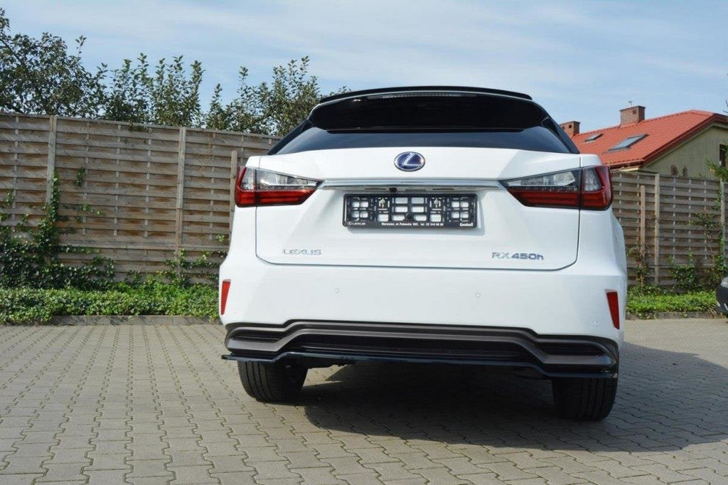 Splitter trasero Lexus RX Mk4 H (sin barras verticales)