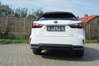 Splitter trasero Lexus RX Mk4 H (sin barras verticales)