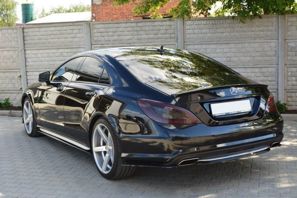 Splitter trasero Mercedes CLS C218 AMG-Line (sin barra vertical)