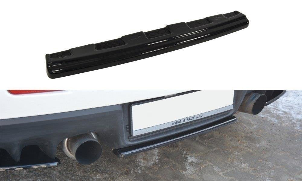Splitter trasero Mitsubishi Lancer Evo X (sin barras verticales)