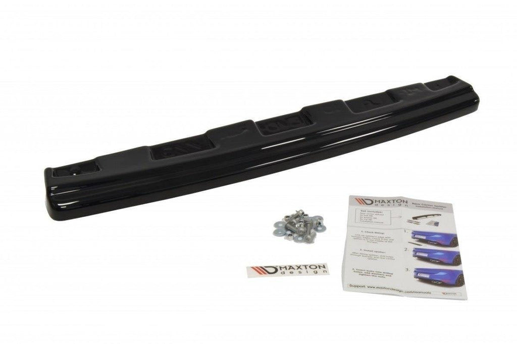 Splitter trasero Mitsubishi Lancer Evo X (sin barras verticales)