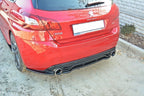 Rear diffuser Peugeot 308 II GTI (with vertical bars)