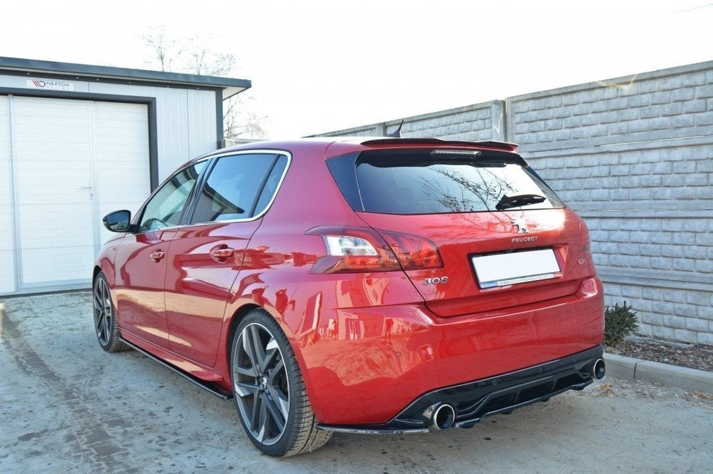 Rear diffuser Peugeot 308 II GTI (with vertical bars)