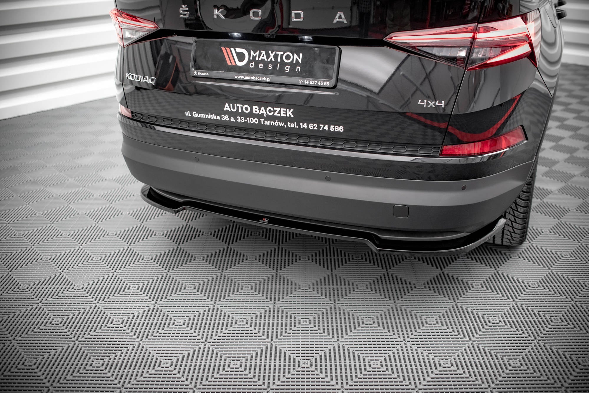 Difusor Skoda Kodiaq Mk1 Facelift