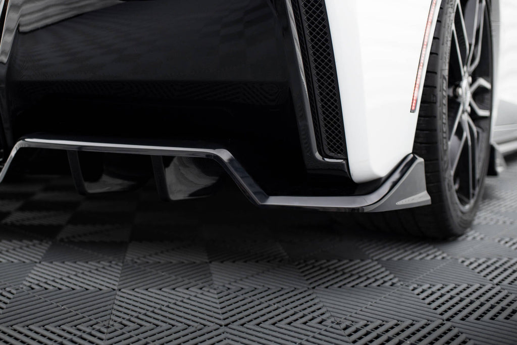 Splitter trasero Chevrolet Corvette C7 (con barras verticales)
