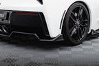 Splitter trasero Chevrolet Corvette C7 (con barras verticales)