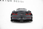 Splitter trasero Chevrolet Corvette Z06 C7 (con barras verticales)