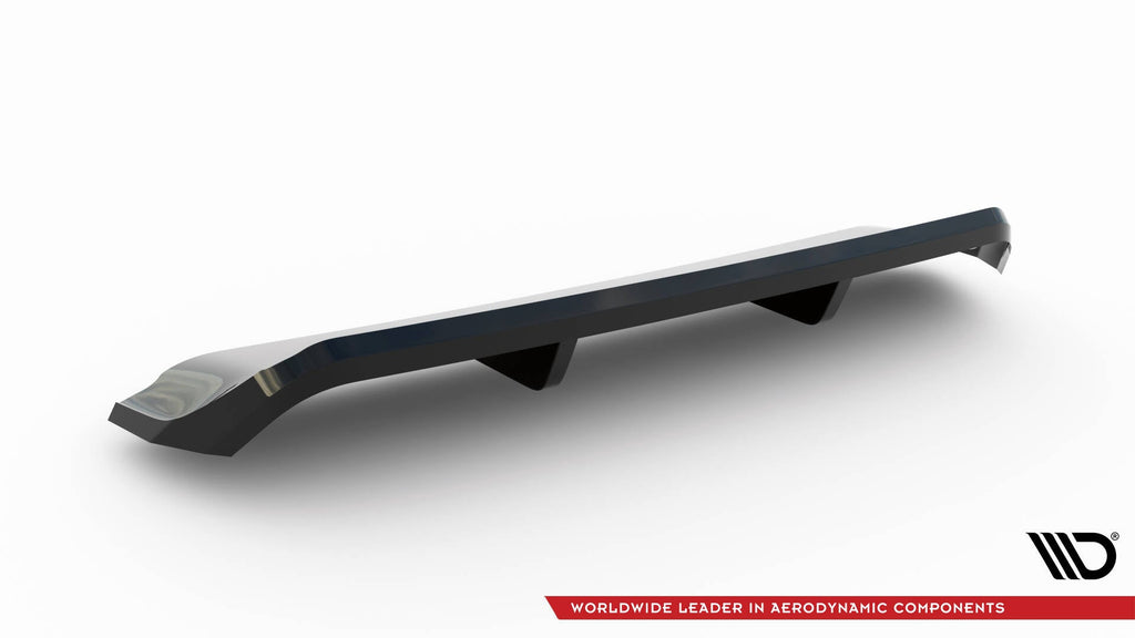 Splitter trasero Ford Focus Vignale Estate Mk4 (con barras verticales)