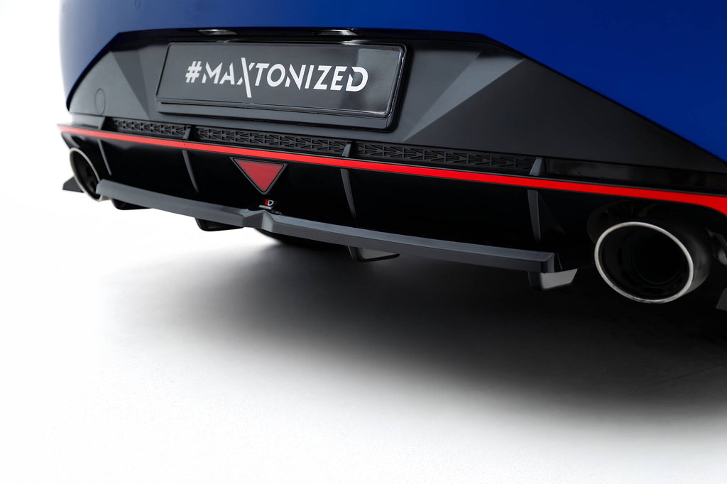 Hyundai Elantra N Mk7 Rear Diffuser (with vertical strakes)