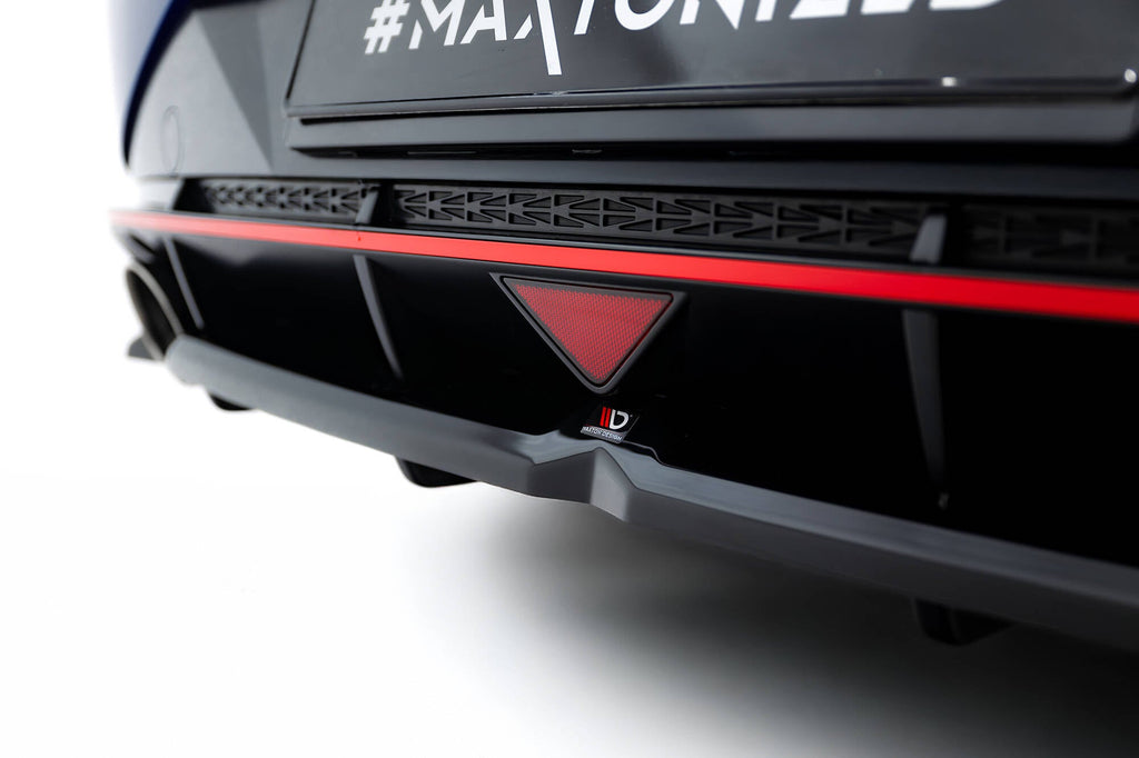 Hyundai Elantra N Mk7 Rear Diffuser (with vertical strakes)