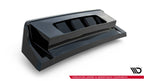 Splitter trasero Volkswagen T-ROC R Mk1 (con barras verticales)