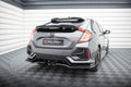 Splitter trasero V.1 Honda Civic Sport Mk10 Facelift (con barras verticales)