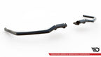 Splitter trasero V.1 Honda Civic Sport Mk10 Facelift (con barras verticales)