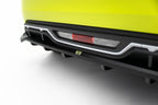 Abarth 500e Rear Diffuser (with vertical strakes)