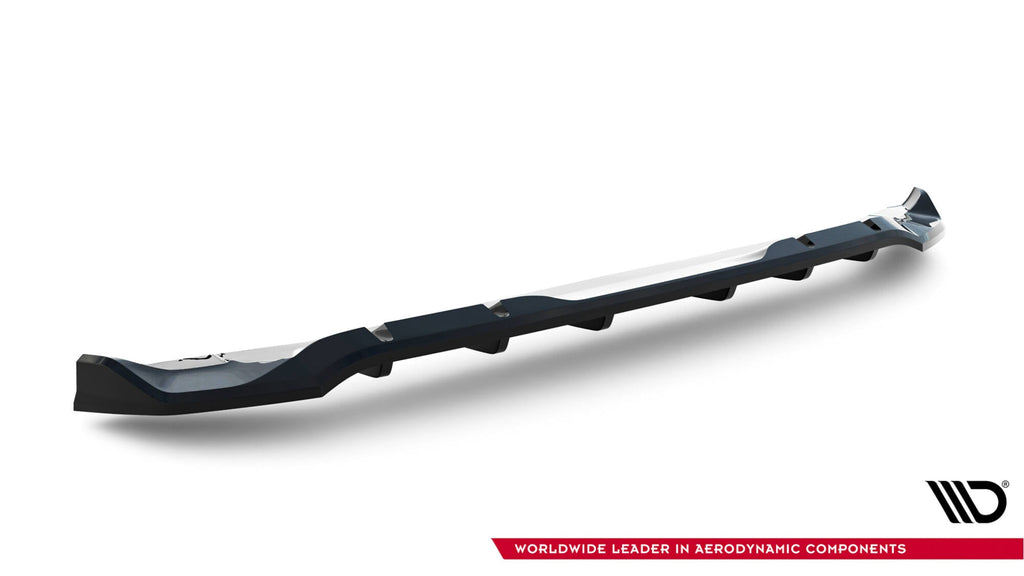 Abarth 500e Rear Diffuser (with vertical strakes)