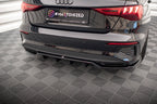 Splitter trasero Audi A3 S-Line Berlina 8Y (con barras verticales)