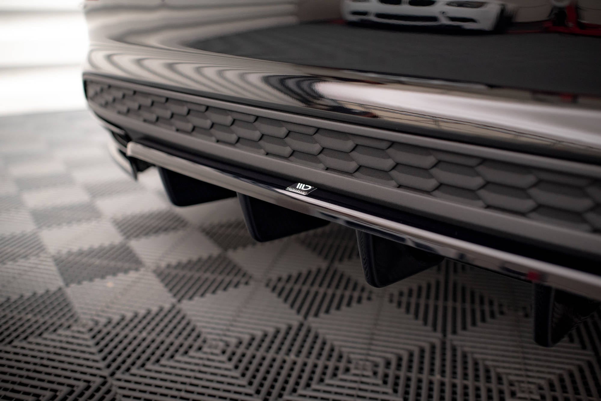 Splitter trasero Audi A3 S-Line Berlina 8Y (con barras verticales)