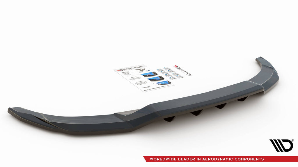 Splitter trasero Audi A3 S-Line Sportback 8y (con barras verticales)