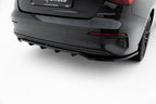 Splitter trasero Audi A3 Sedán 8Y (con barras verticales)