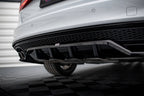 Splitter trasero Audi A4 Competition B8 Facelift (con barras verticales)