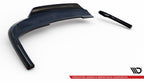 Splitter trasero Audi A4 Competition B8 Facelift (con barras verticales)