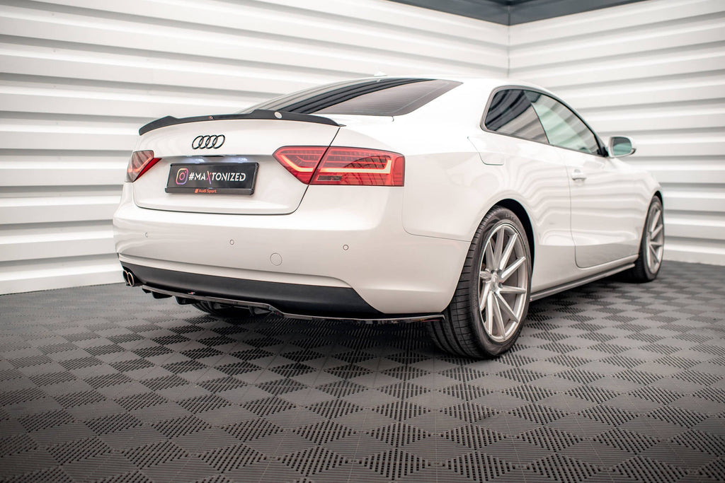 Splitter trasero Audi A5 Coupé 8t Facelift (con barras verticales)