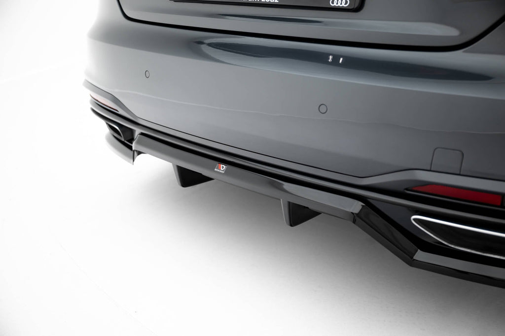 Rear Diffuser Audi A5 F5 Facelift (with vertical fins)