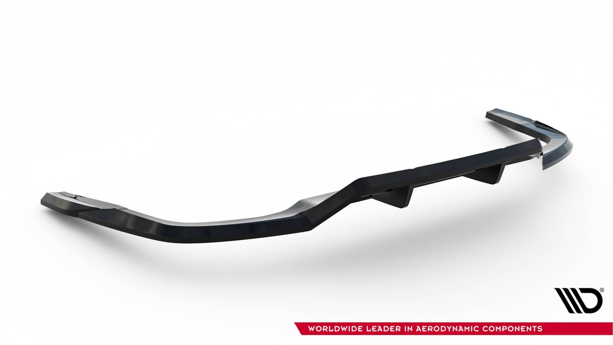 Splitter trasero Audi A5 F5 Facelift (con barras verticales)