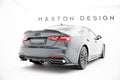 Splitter trasero Audi A5 F5 Facelift (con barras verticales)