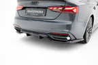 Rear Diffuser Audi A5 F5 Facelift (with vertical fins)