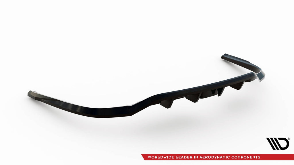 Splitter trasero Audi A6 Allroad C8 (con barras verticales)