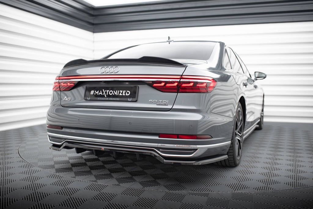 Splitter trasero Audi A8 D5 (con barras verticales)