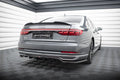 Splitter trasero Audi A8 D5 (con barras verticales)