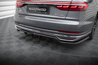 Splitter trasero Audi A8 D5 (con barras verticales)