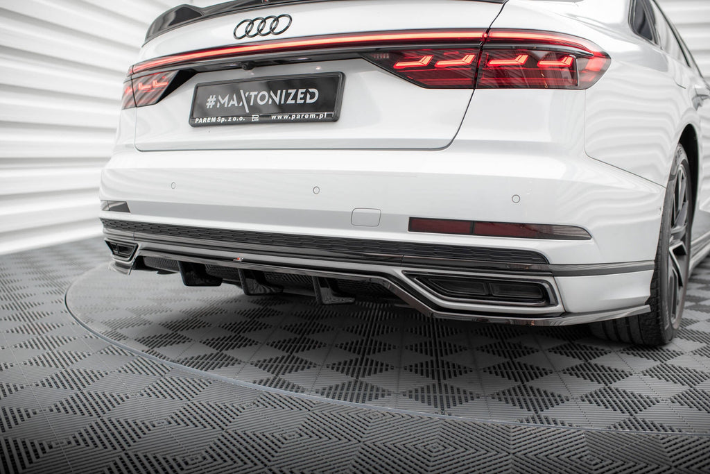 Splitter trasero Audi A8 S-Line D5 (con barras verticales)