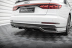 Splitter trasero Audi A8 S-Line D5 (con barras verticales)