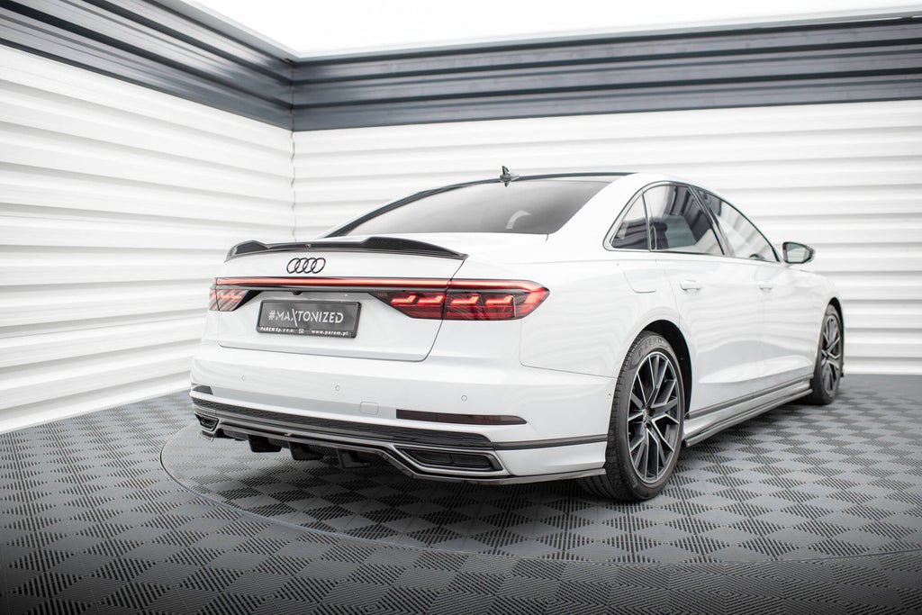 Splitter trasero Audi A8 S-Line D5 (con barras verticales)