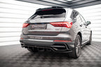 Splitter trasero Audi Q3 S-Line SUV F3 (con barras verticales)