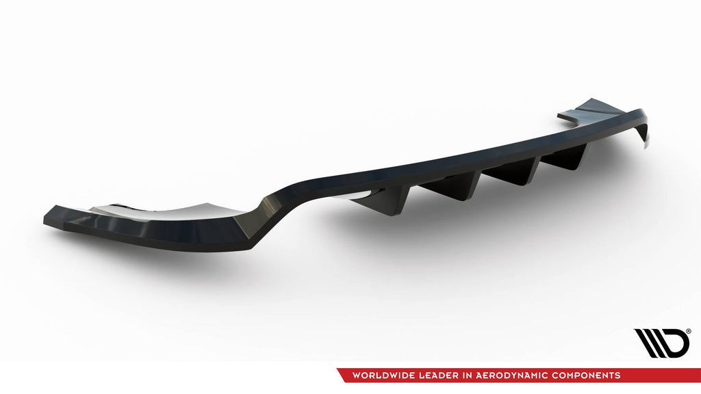 Splitter trasero Audi Q3 S-Line 8u (con barras verticales)