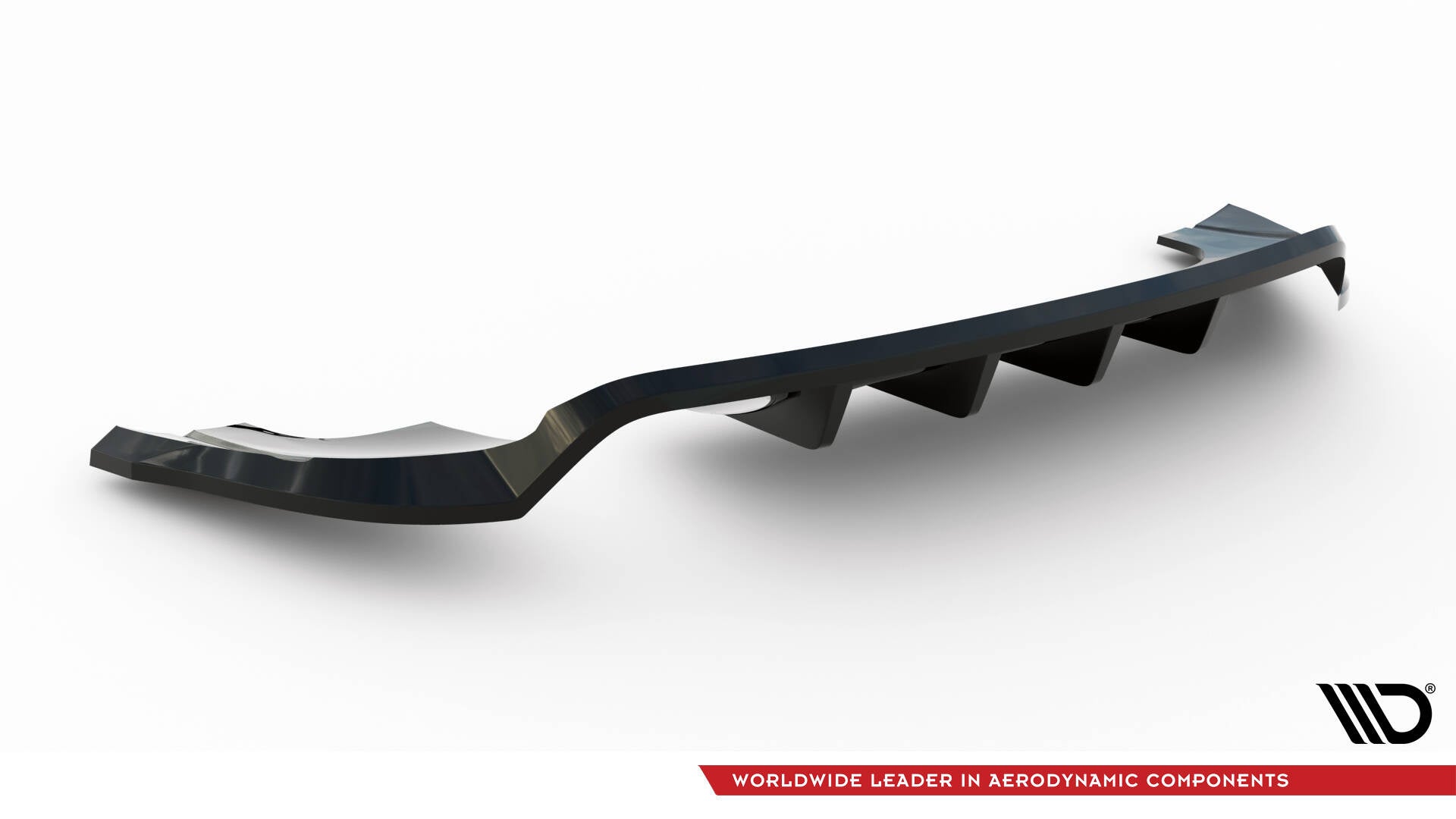 Splitter trasero Audi Q3 S-Line 8u (con barras verticales)