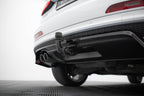 Splitter trasero Audi Q3 S-Line 8u (con barras verticales)