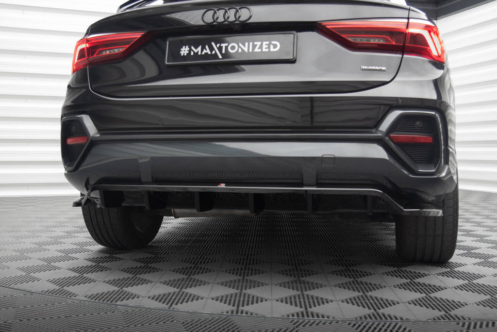 Rear Diffuser Audi Q3 Sportback F3 (with vertical bars)