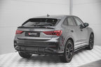 Splitter trasero Audi Q3 Sportback S-Line F3 (con barras verticales)