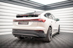 Splitter trasero Audi Q4 E-Tron Sportback S-Line Mk1 (con barras verticales)