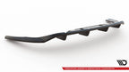 Splitter trasero Audi Q4 E-Tron Sportback S-Line Mk1 (con barras verticales)