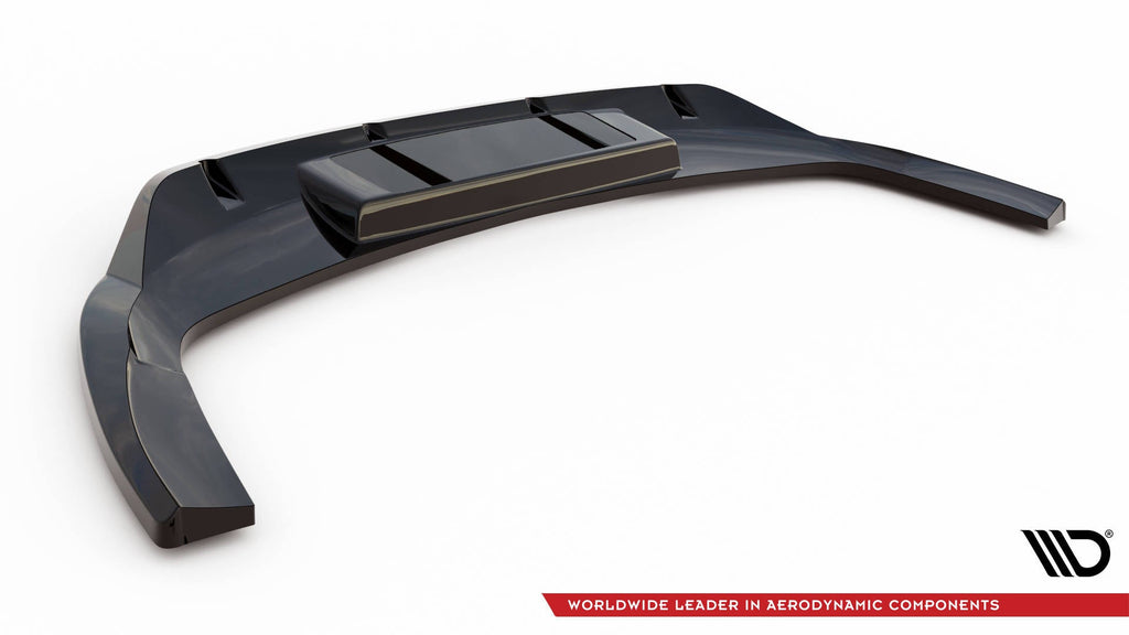 Splitter trasero Audi Q4 E-Tron Sportback S-Line Mk1 (con barras verticales)