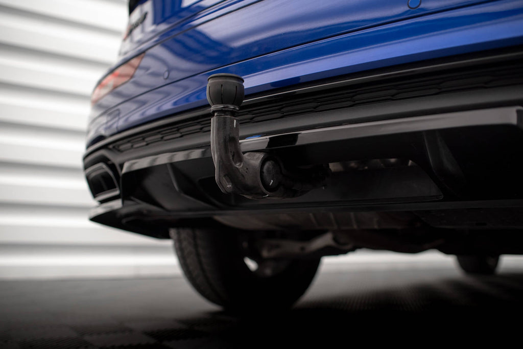 Splitter trasero Audi Q5 S-Line SUV Mk2 Facelift (con barras verticales)