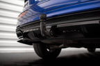 Splitter trasero Audi Q5 S-Line SUV Mk2 Facelift (con barras verticales)