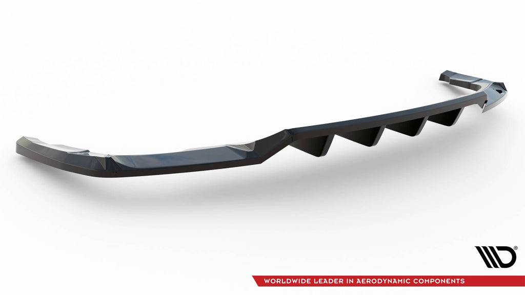 Splitter trasero Audi Q5 S-Line SUV Mk2 Facelift (con barras verticales)