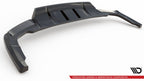 Splitter trasero Audi Q5 S-Line SUV Mk2 Facelift (con barras verticales)